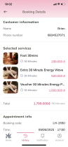 FSPA - Spa Booking Management System iOS Android Screenshot 11