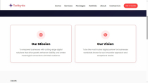 Modern Agency Portfolio HTML Template Screenshot 3