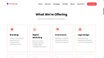 Modern Agency Portfolio HTML Template Screenshot 7